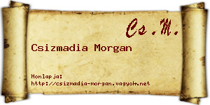 Csizmadia Morgan névjegykártya